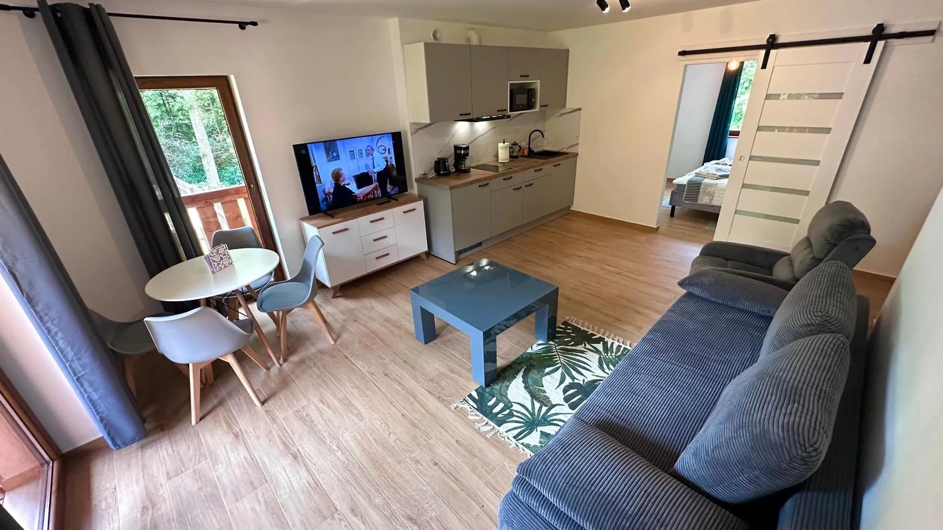 Апартаменты Apartamenty Willa Luna Cisza Spokoj Szybki Internet Smart Tv Карпач